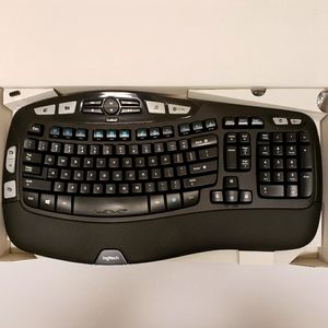 Logitech K350 Wireless Ergonomic Wave Keyboard